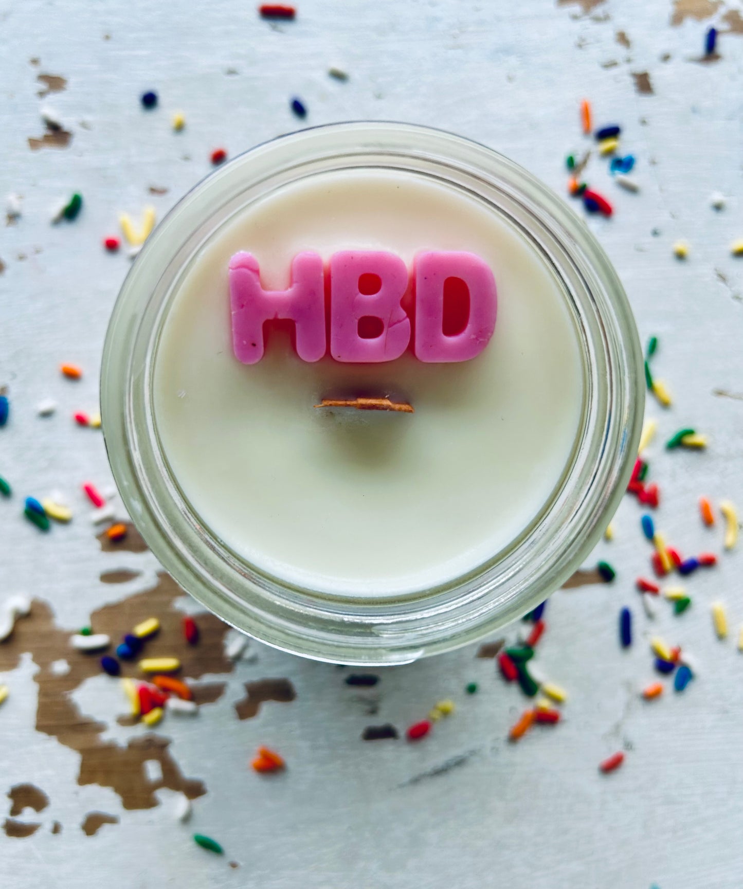 happy birthday candle, sprinkle candle