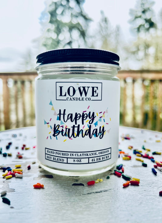 HAPPY BIRTHDAY CANDLE